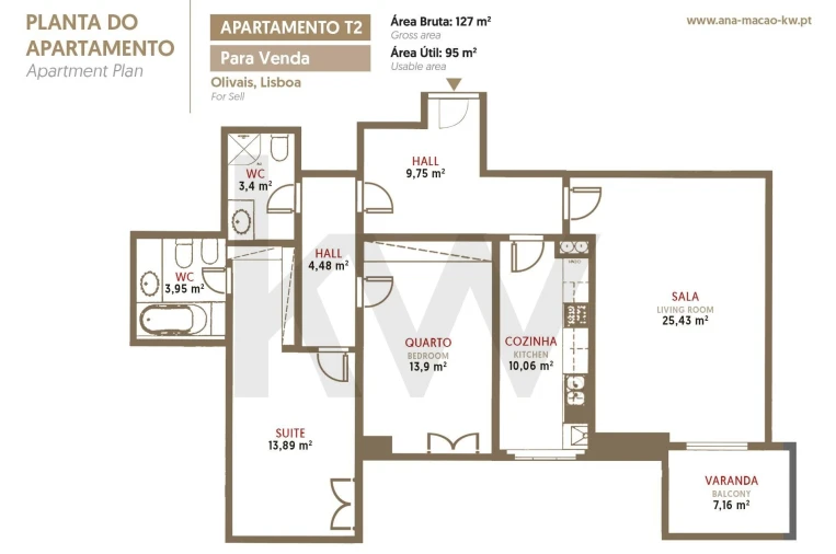 Apartamento T2 para Venda em Olivais Foto 40