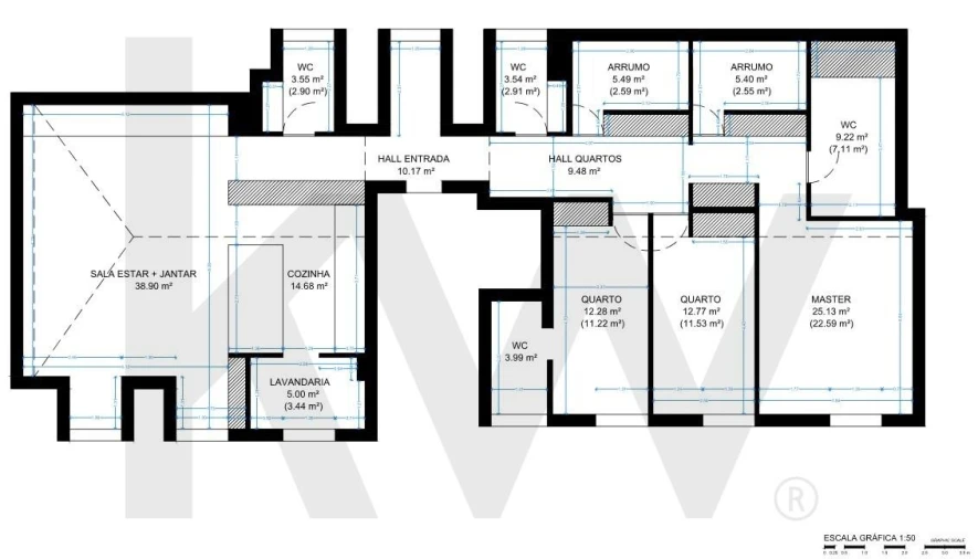 Apartamento T3 para Venda em Lordelo do Ouro e Massarelos Foto 46