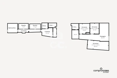 Moradia T3 para Venda em Portel