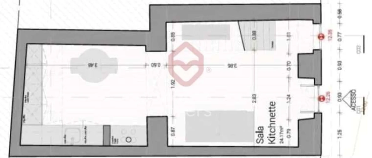 Apartamento T1 para Venda em Santa Maria do Castelo e Santiago e Santa Susana Foto 14