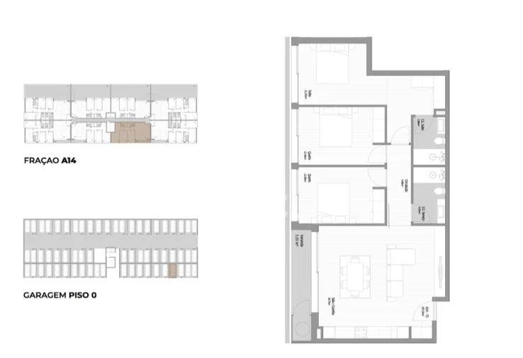 Apartamento T3 para Venda em Fânzeres e São Pedro da Cova Foto 18