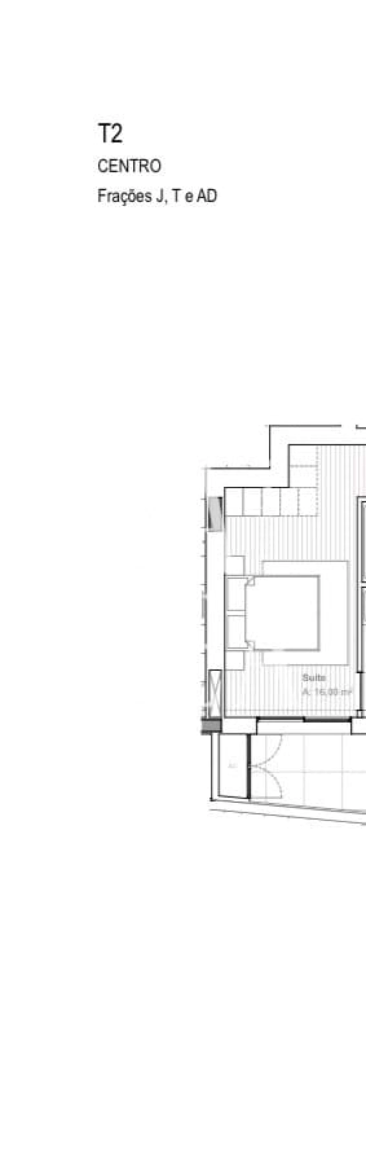 Apartamento T2 para Venda em Ferreiros e Gondizalves Planta 5
