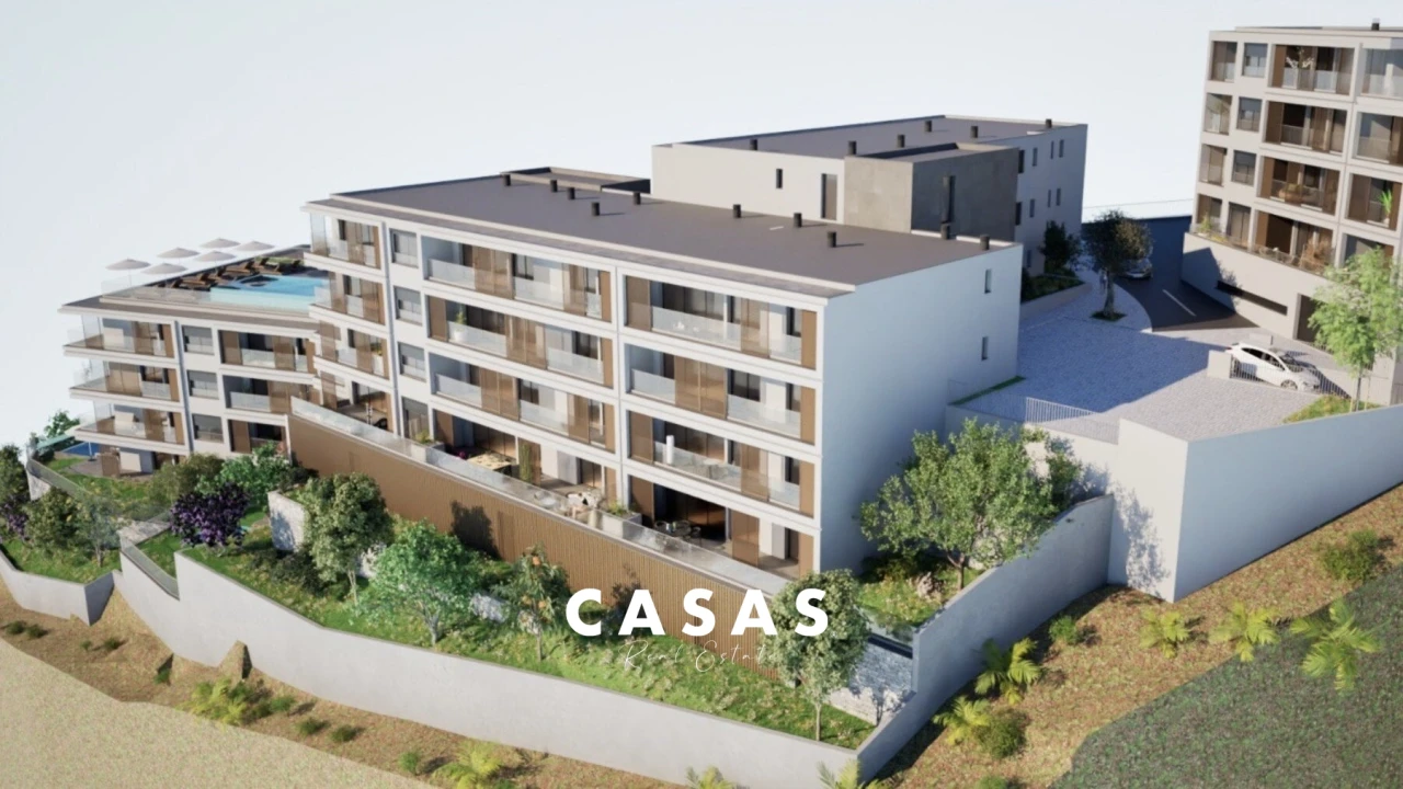 Apartamento T1 para Venda em Estreito de Camara de Lobos Foto 12