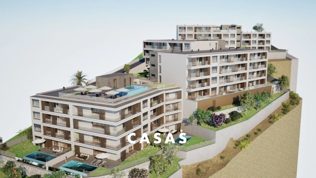 Apartamento T1 para Venda em Estreito de Camara de Lobos Foto 9