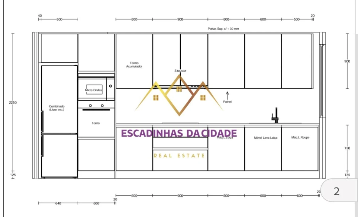 Apartamento T3 para Venda em Massamá e Monte Abraão Planta 3