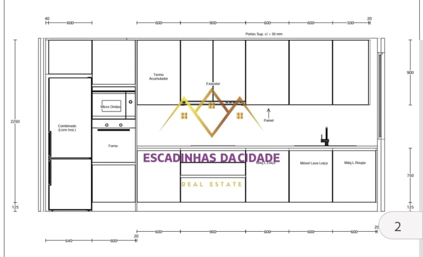 Apartamento T3 para Venda em Massamá e Monte Abraão Planta 3