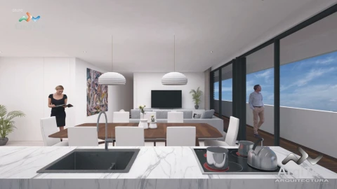 Apartamento T0 para Venda em Paços de Ferreira