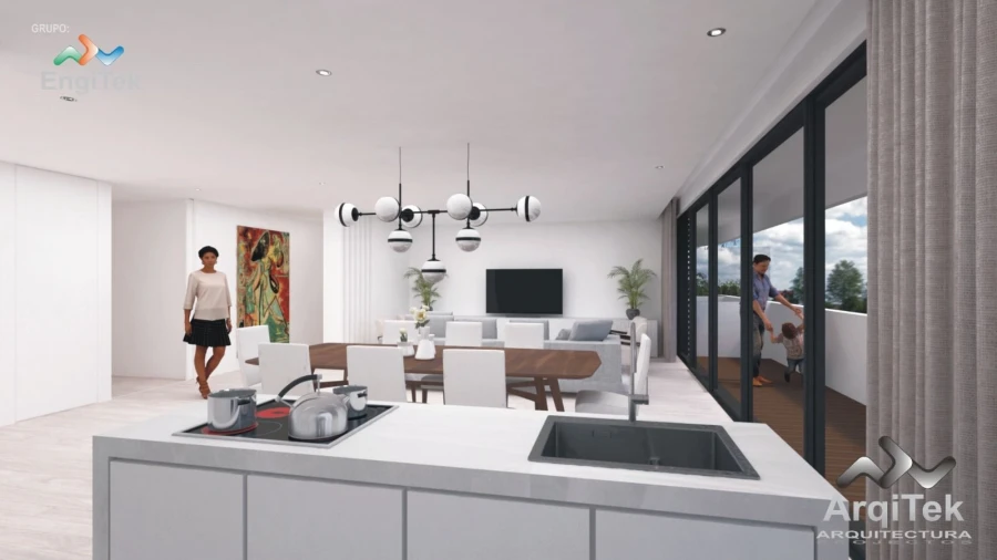 Apartamento T0 para Venda em Paços de Ferreira Foto 14