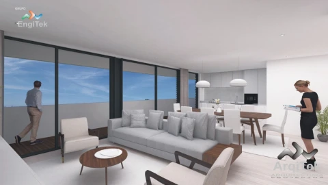 Apartamento T2 para Venda em Paços de Ferreira