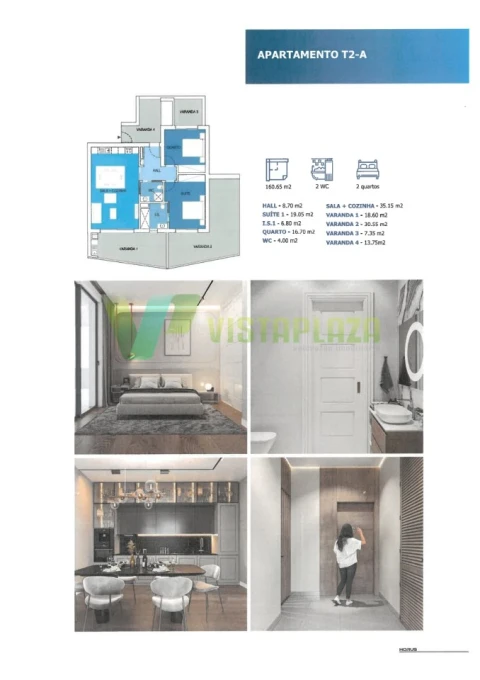 Apartamento T2 para Venda em Portimão