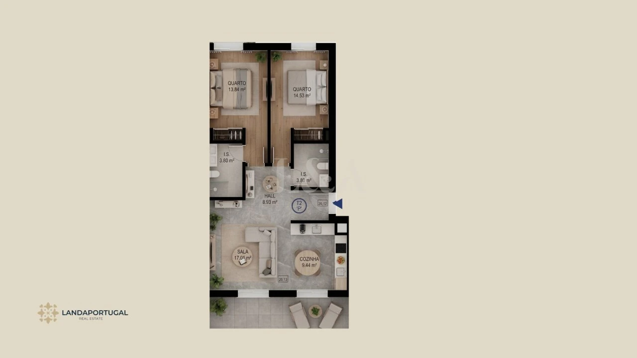 Apartamento T2 para Venda em Tavira (Santa Maria e Santiago) Foto 15