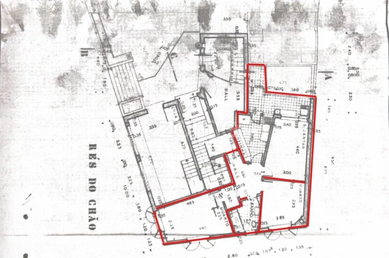 Apartamento T2 para Arrendamento em Cascais e Estoril Planta 1