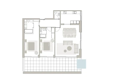 Apartamento T2 para Venda em Malta e Canidelo
