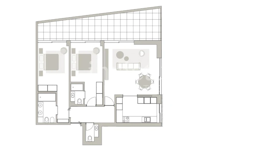 Apartamento T2 para Venda em Malta e Canidelo Foto 13