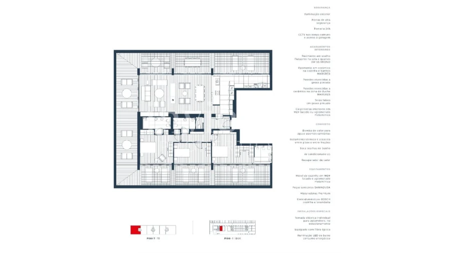 Apartamento T3 para Venda em São Mamede de Infesta e Senhora da Hora Foto 27