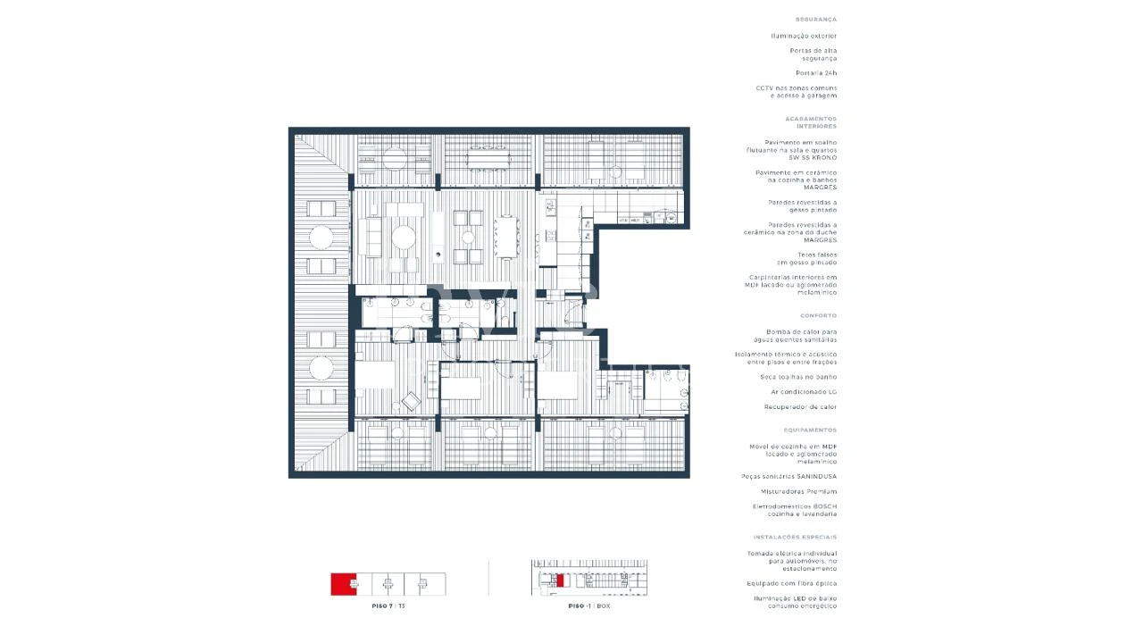 Apartamento T3 para Venda em São Mamede de Infesta e Senhora da Hora Foto 27