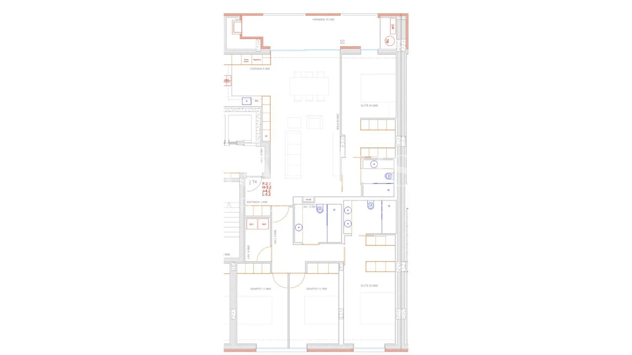 Apartamento T4 para Venda em Costa Foto 20