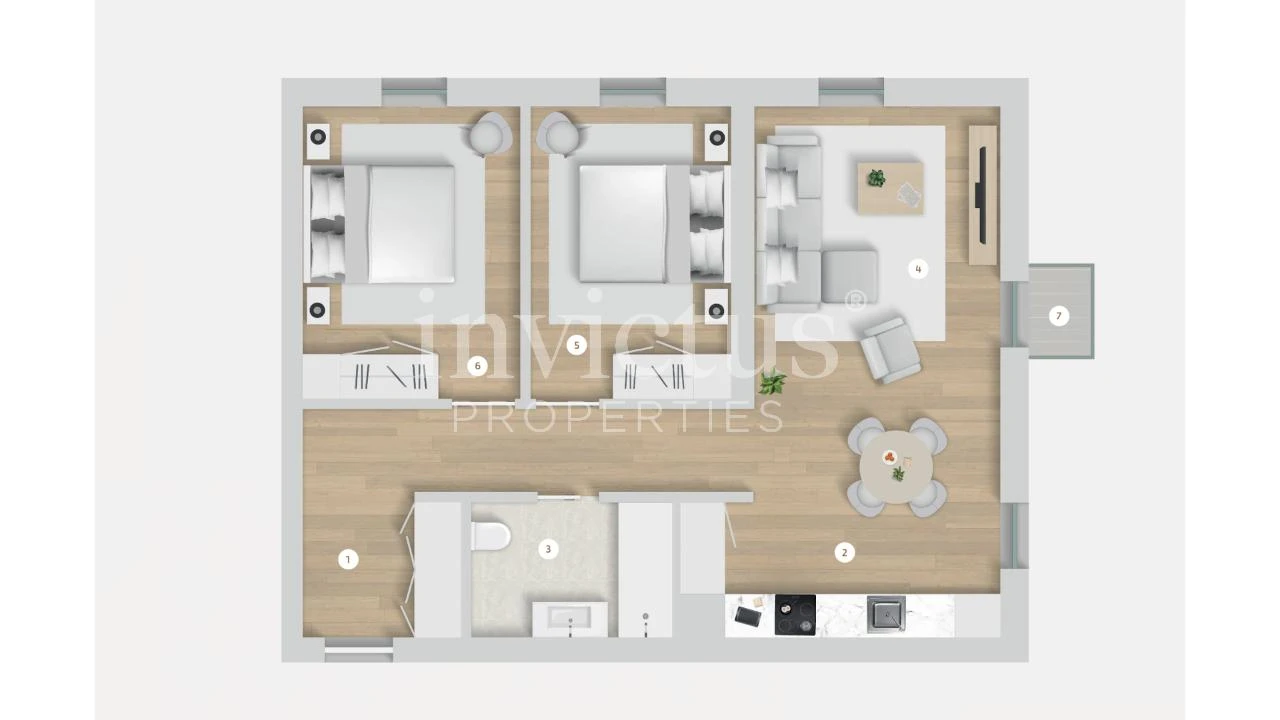 Apartamento T2 para Venda em Cedofeita, Santo Ildefonso, Sé, Miragaia, São Nicolau e Vitória Foto 5