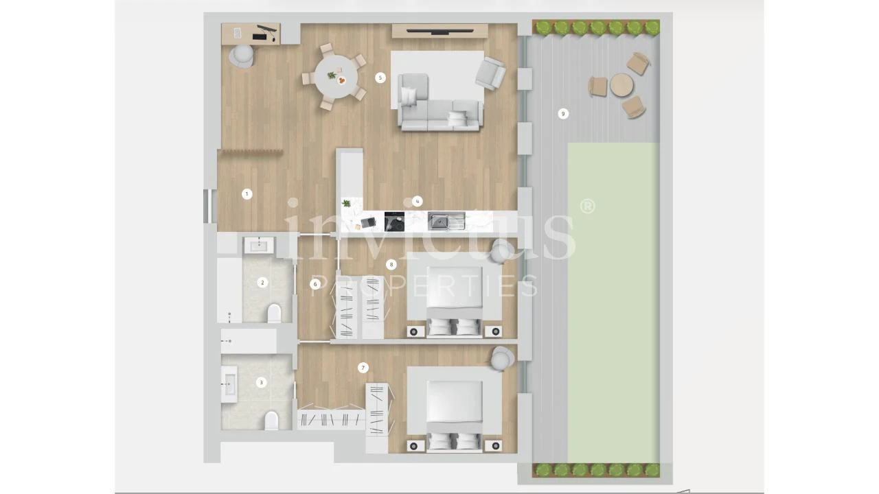 Apartamento T2 para Venda em Cedofeita, Santo Ildefonso, Sé, Miragaia, São Nicolau e Vitória Foto 6
