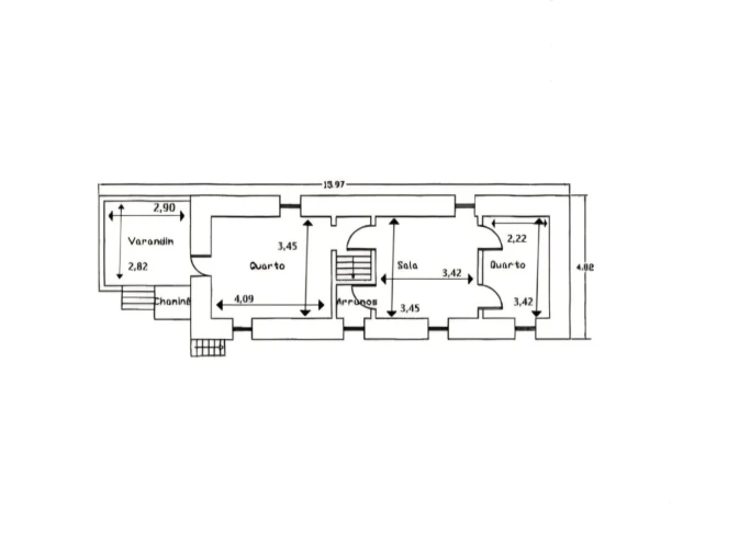 Moradia T3 para Venda em Tavira (Santa Maria e Santiago) Planta 2