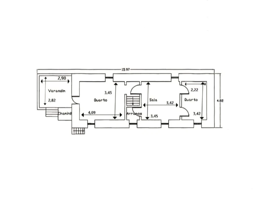 Moradia T3 para Venda em Tavira (Santa Maria e Santiago) Planta 2