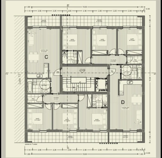 Apartamento T3 para Venda em Lousã e Vilarinho Planta 1