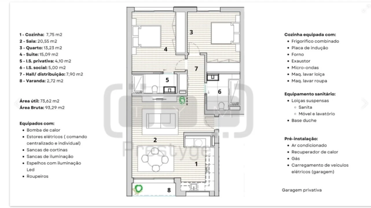 Apartamento T2 para Venda em Constancia Foto 24