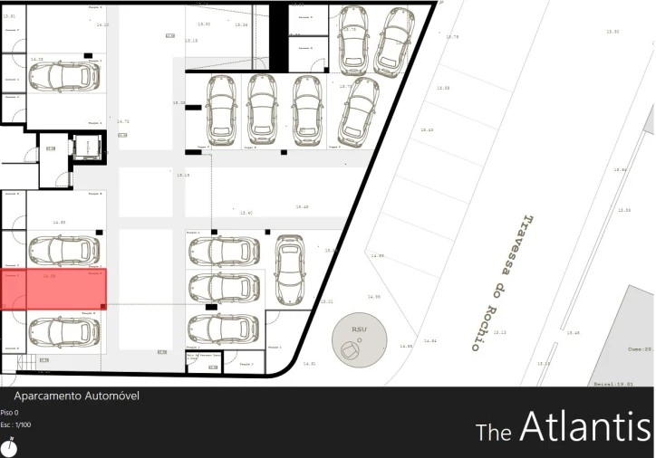 Apartamento T2 para Venda em São Felix da Marinha Planta 2