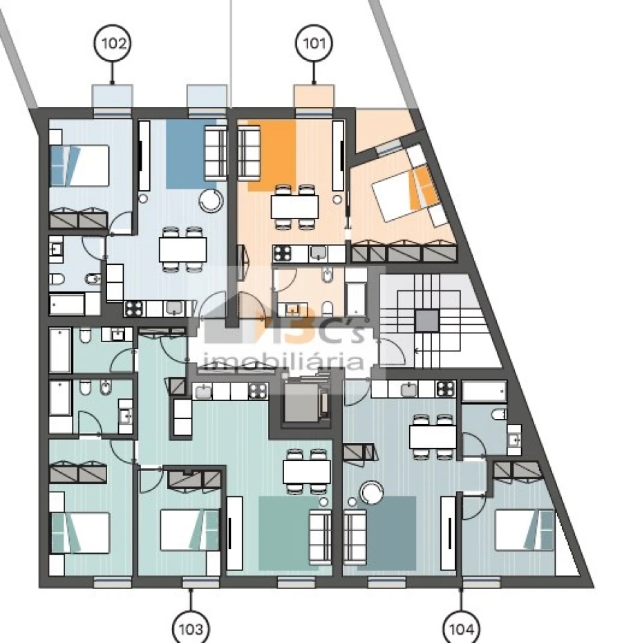 Apartamento T2 para Arrendamento em Paranhos Foto 13