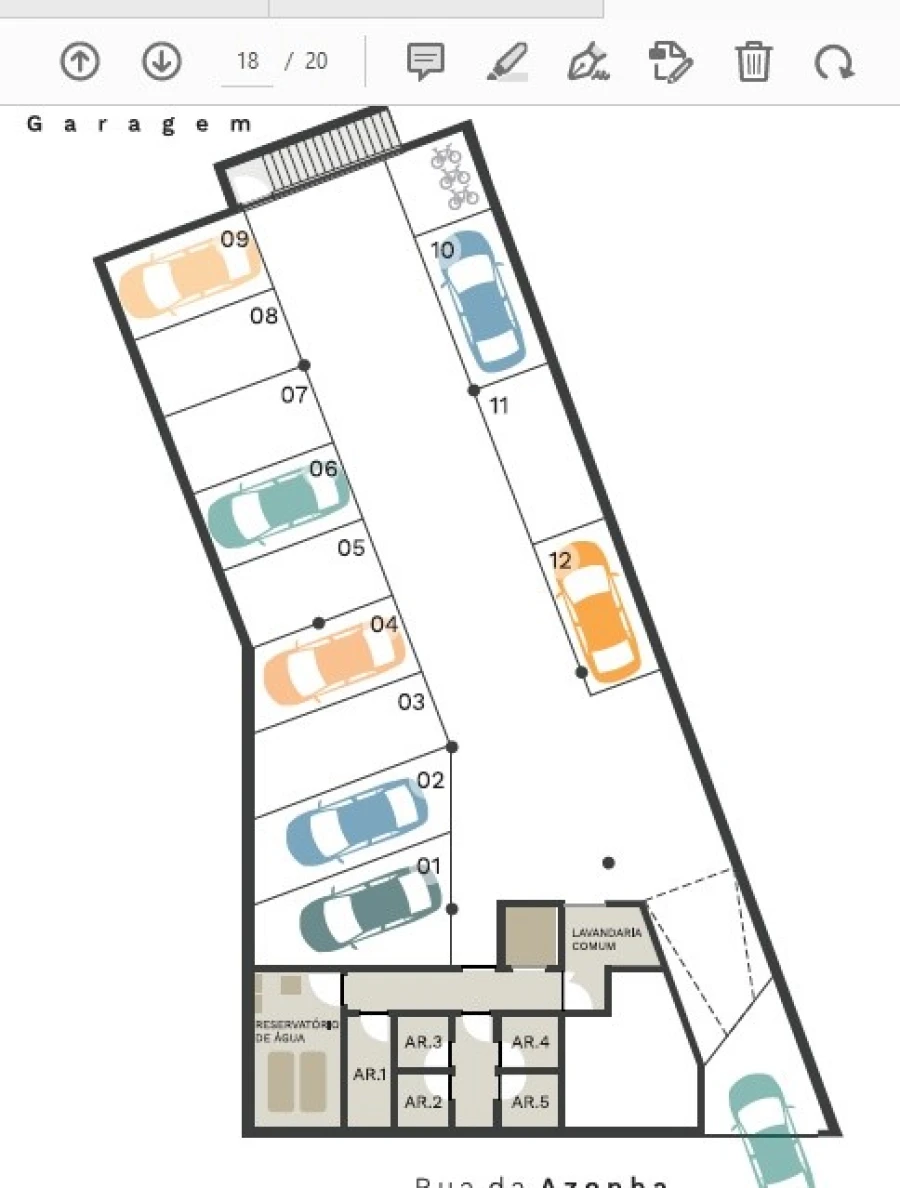 Apartamento T2 para Arrendamento em Paranhos Planta 3