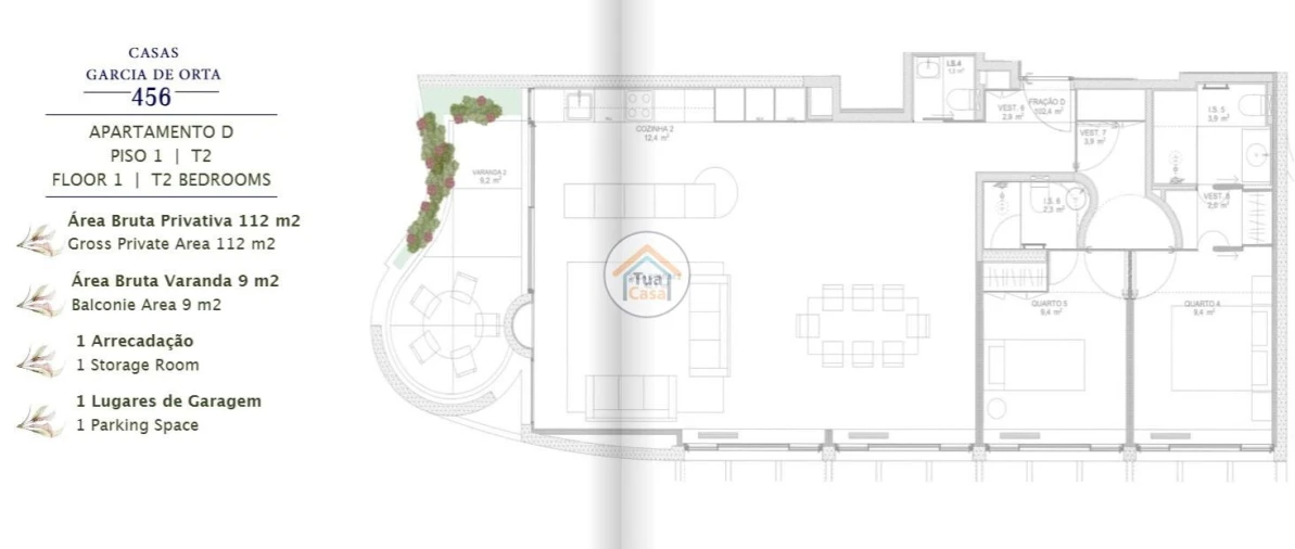 Apartamento T2 para Venda em Cedofeita, Santo Ildefonso, Sé, Miragaia, São Nicolau e Vitória Foto 18