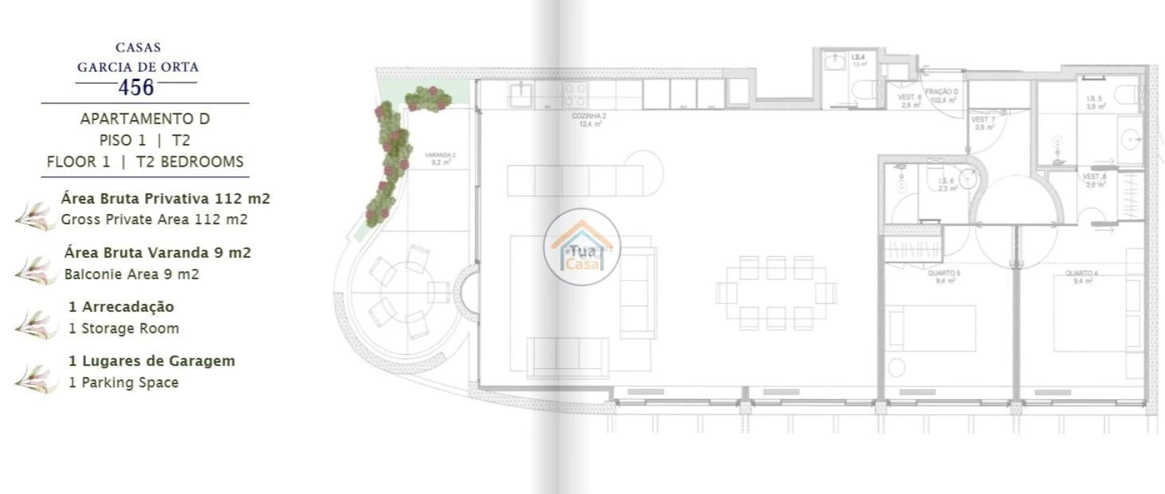 Apartamento T2 para Venda em Cedofeita, Santo Ildefonso, Sé, Miragaia, São Nicolau e Vitória Foto 18