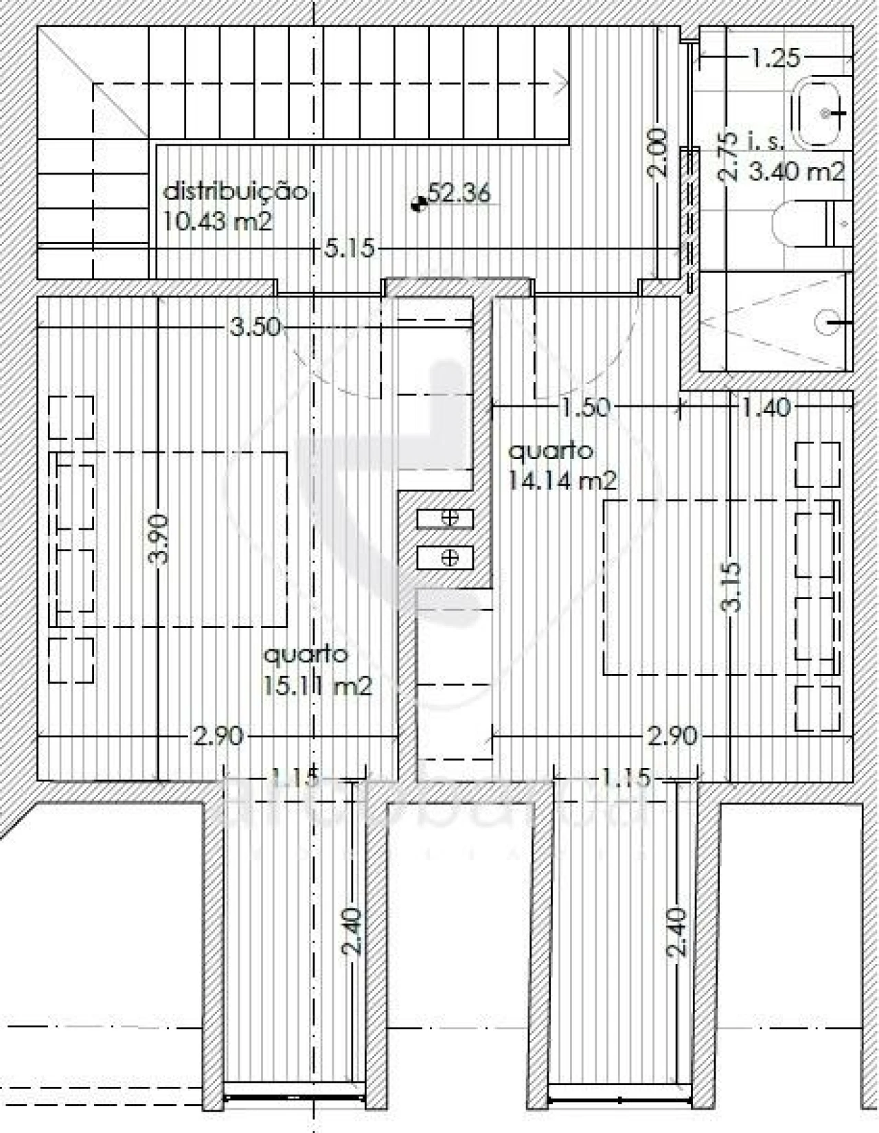 Apartamento T3 para Venda em Arcos de Valdevez (São Paio) e Giela Planta 2