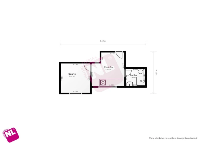 Apartamento T1 para Venda em Algés, Linda-A-Velha e Cruz Quebrada-Dafundo Planta 1
