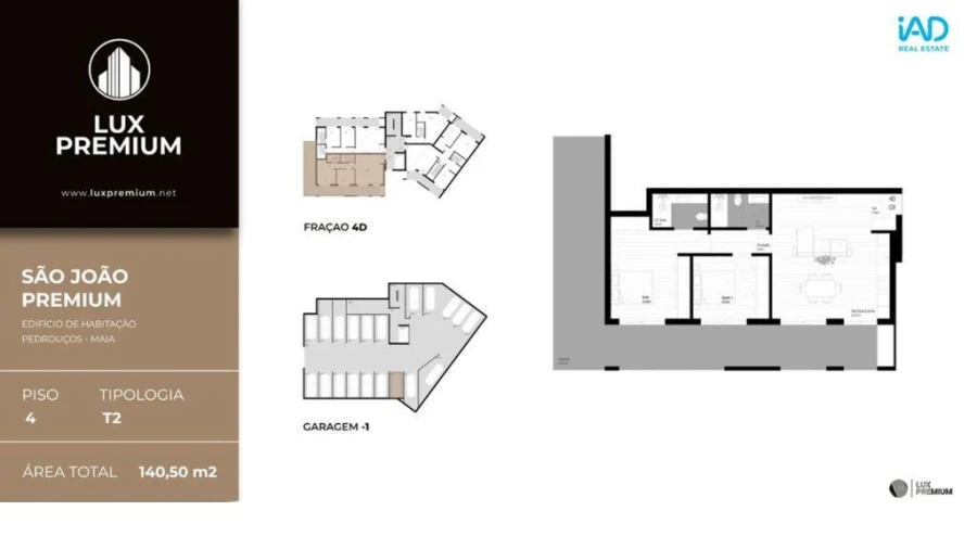 Apartamento T2 para Venda em Pedrouços Foto 7