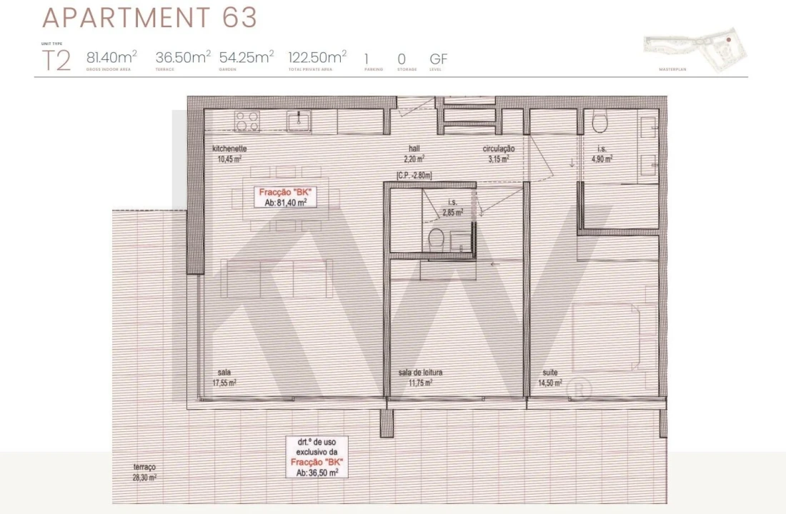 Apartamento T2 para Venda em Lagoa e Carvoeiro Foto 31