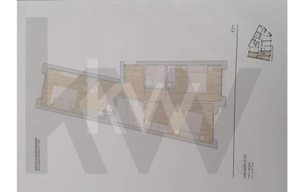 Apartamento T2 para Arrendamento em Cedofeita, Santo Ildefonso, Sé, Miragaia, São Nicolau e Vitória