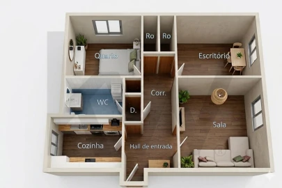 Apartamento T2 para Arrendamento em Caparica e Trafaria