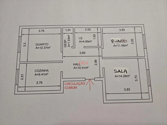 Apartamento T2 para Venda em Seixal Foto 23