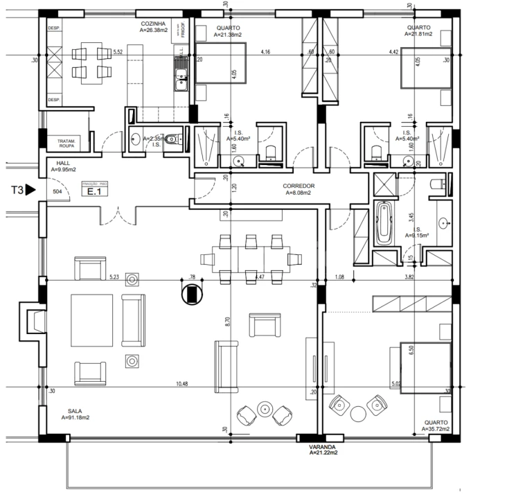 Apartamento T3 para Arrendamento em Agualva e Mira-Sintra Foto 32