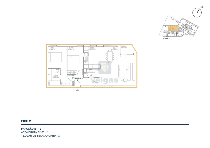 Apartamento T2 para Venda em Atouguia da Baleia Foto 19
