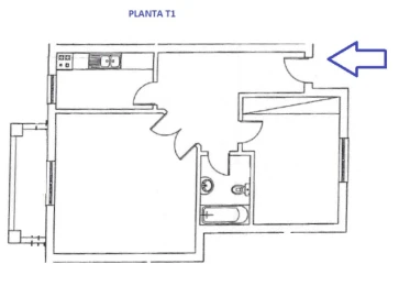 Apartamento T1 para Venda em Conceição e Cabanas de Tavira