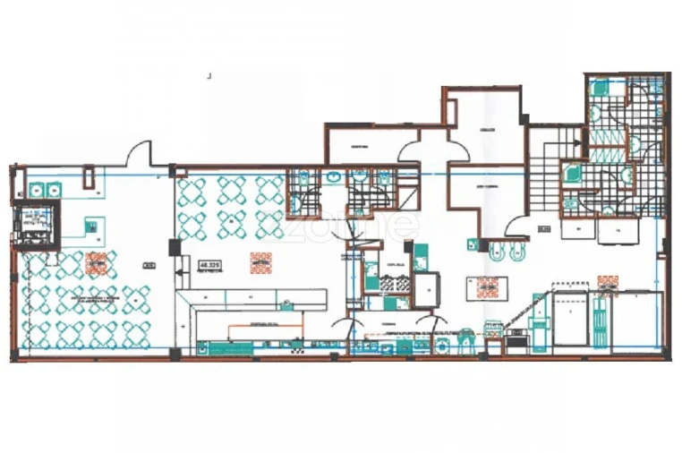 Negócio para Venda em Santa Marinha e São Pedro da Afurada Planta 1