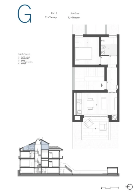 Apartamento T1 para Venda em Cedofeita, Santo Ildefonso, Sé, Miragaia, São Nicolau e Vitória