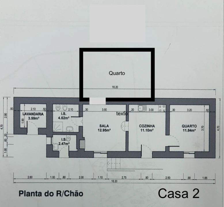 Quinta T0 para Venda em Salir Planta 3