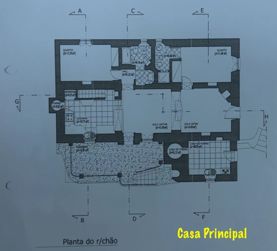 Quinta T0 para Venda em Salir Planta 1