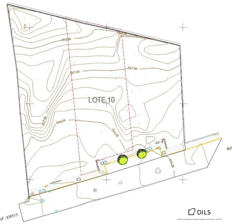 Terreno para Venda em São Brás de Alportel Planta 4