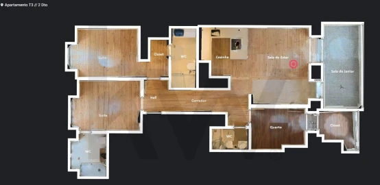 Apartamento T3 para Venda em Areeiro