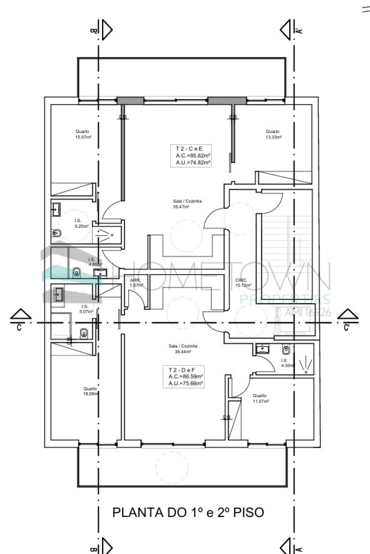 Apartamento T1 para Venda em Quarteira Foto 15