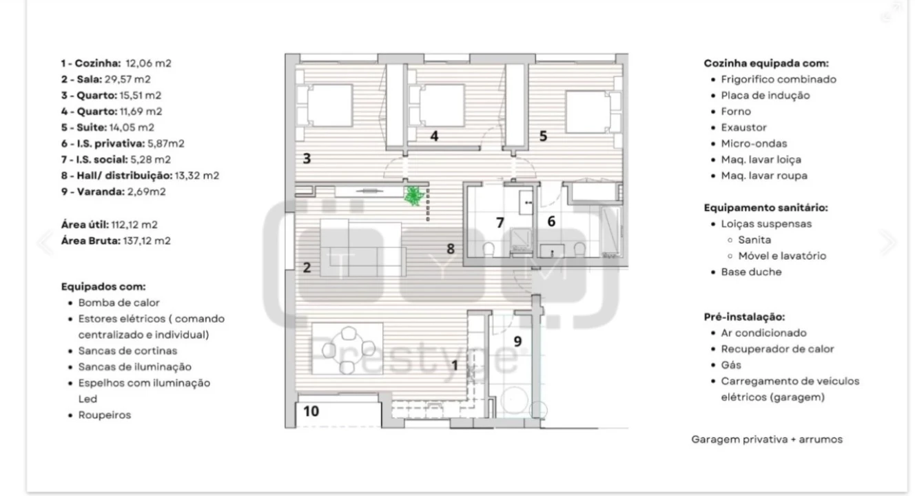 Apartamento T3 para Venda em Constancia Foto 28